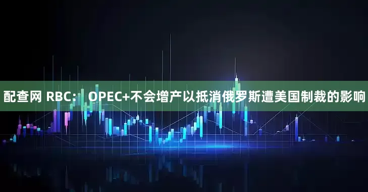 配查网 RBC： OPEC+不会增产以抵消俄罗斯遭美国制裁的影响