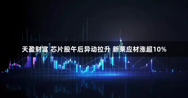天盈财富 芯片股午后异动拉升 新莱应材涨超10%